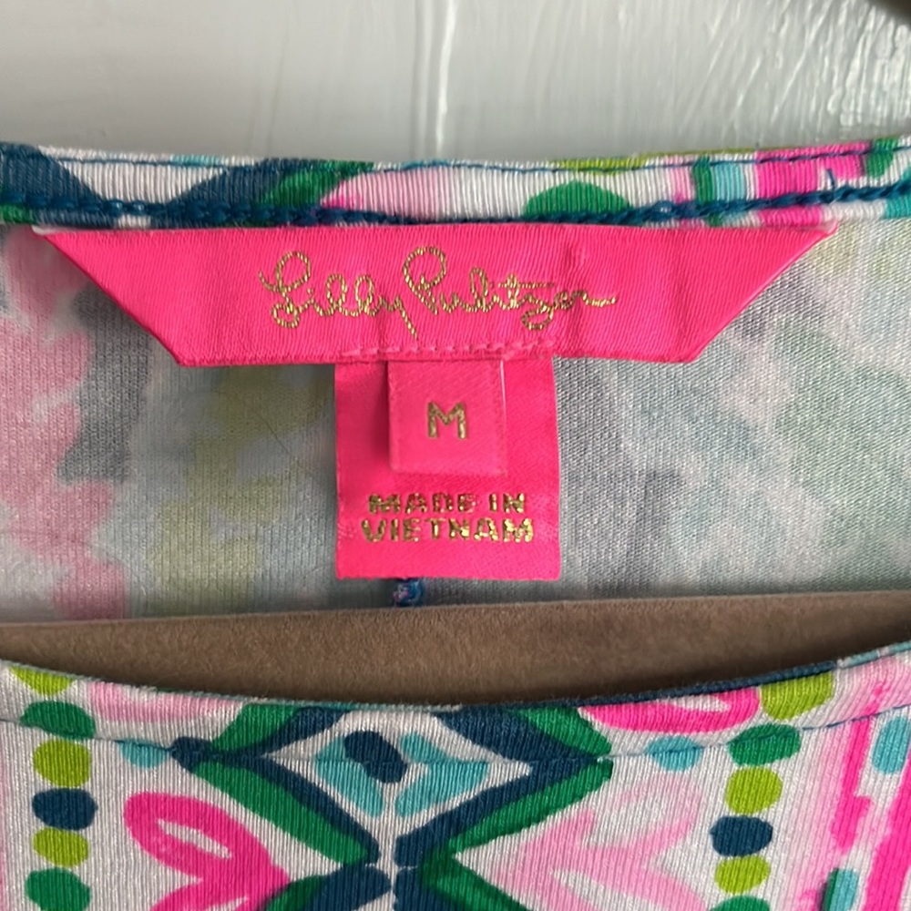 Gorgeous Lilly Pulitzer dress, like new, sz M - Picture 3 of 4